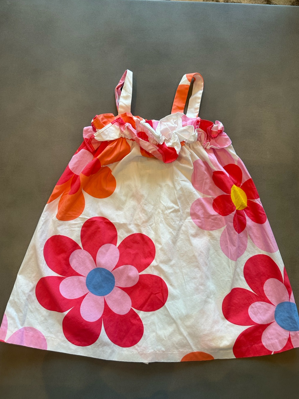 iris & ivy White floral dress Size 3T